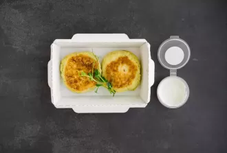 Сырники с зеленью
